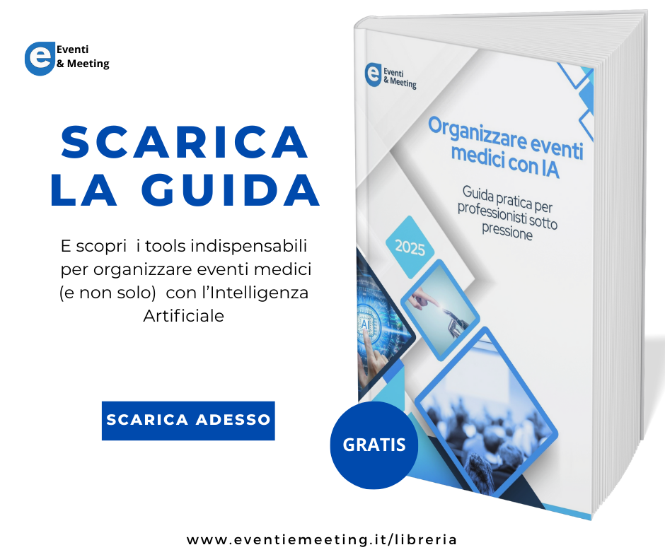 Organizzare eventi medici con IA